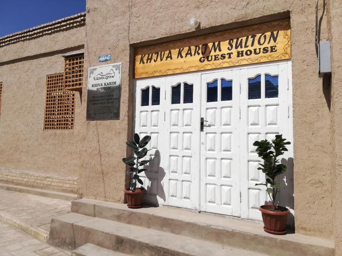 Khiva Karim Sulton Hotell Exteriör bild